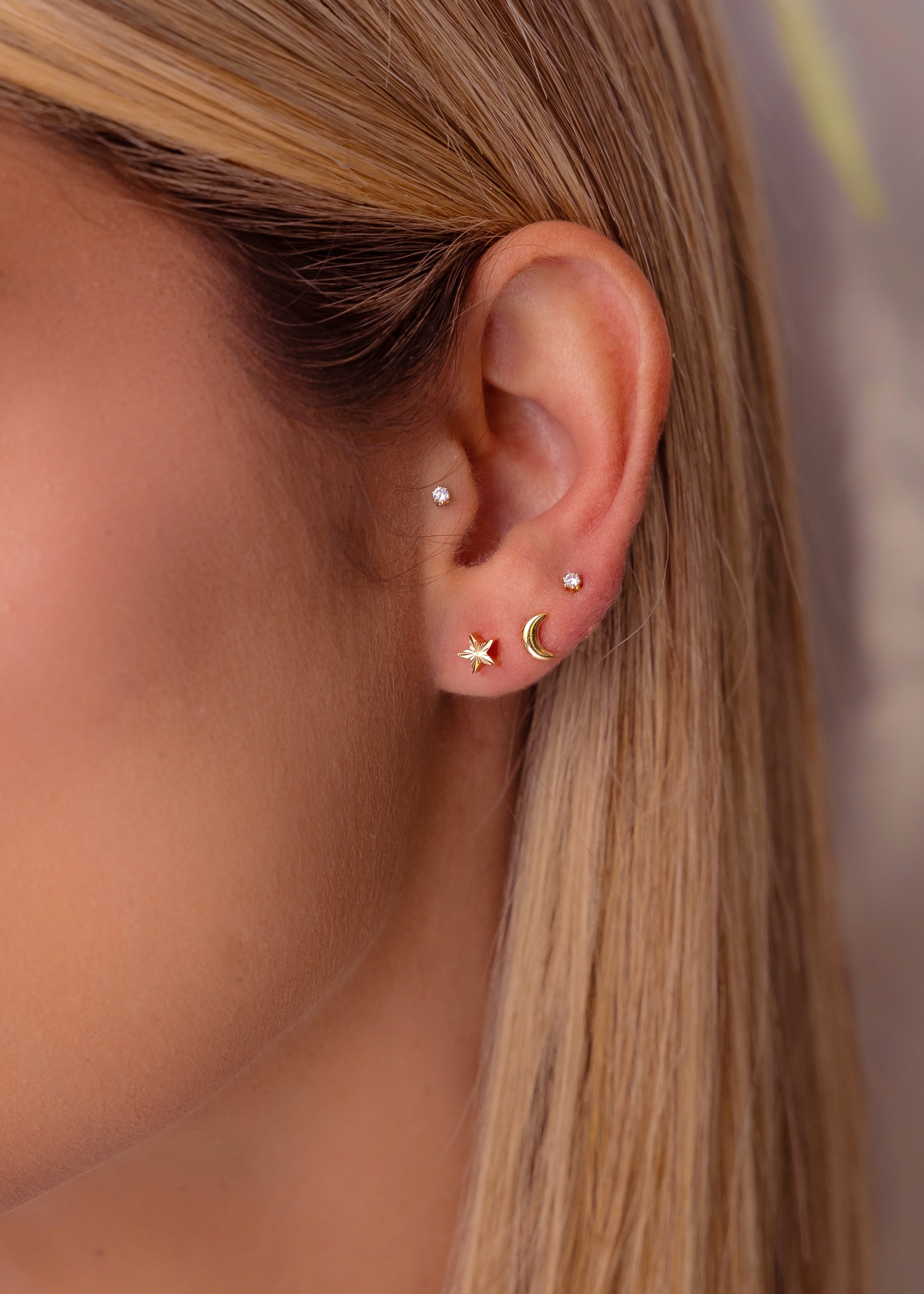 Set de 2 Topos Personalizables mini Luna- Estrella